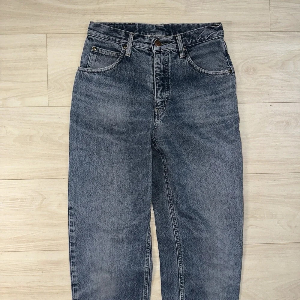 Edwin Jeans Mens 29x32 (27x31) Blue Denim Slim‎ Retro Pants Distressed Faded